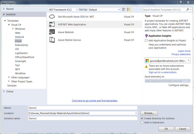 ASP.NET Web Application