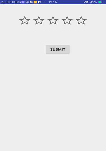 RatingBar Android App