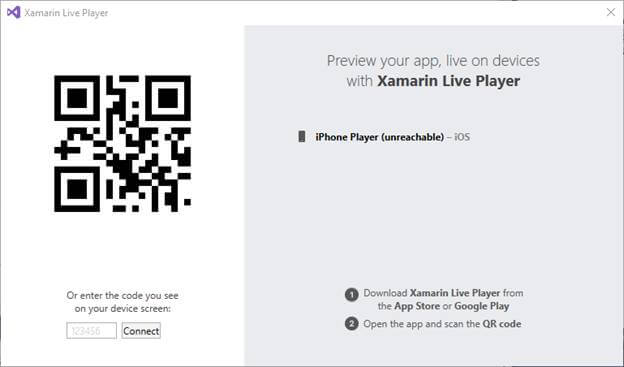 Xamarin Live Player