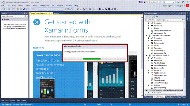  Xamarin Forms