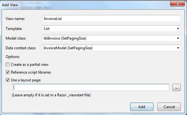 Pagination in Asp.Net MVC