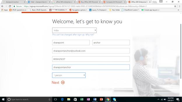 Microsoft office 365 