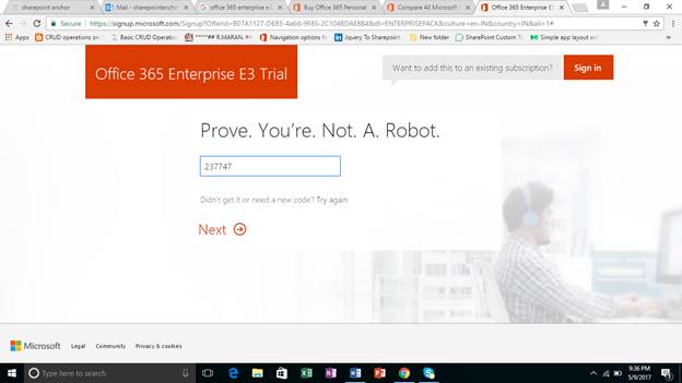 Microsoft office 365 