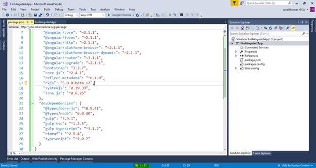 Visual studio 2017