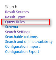 Query Rules
