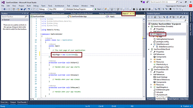 Visual studio