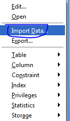  Import data