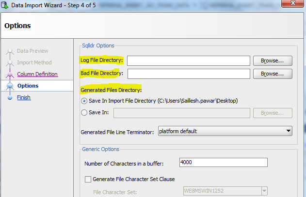 setting up configuration