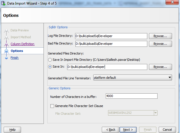 setting up configuration