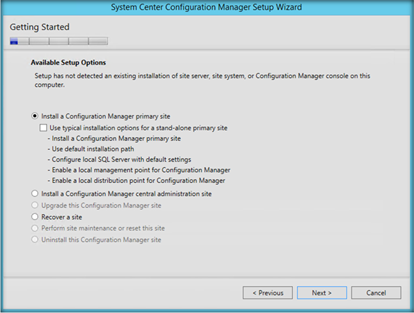 System Center Configuration Manager