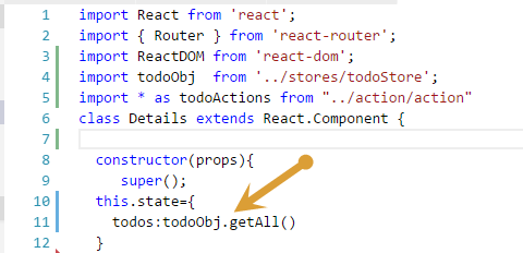 React