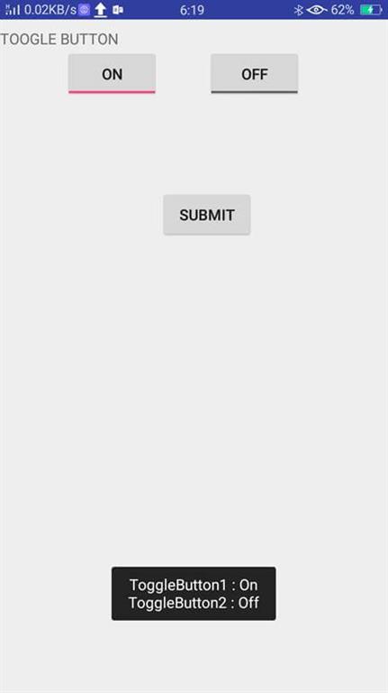 Android Toggle Button