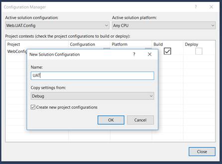 Transform Web.Config 