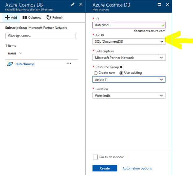 Azure Cosmos DB