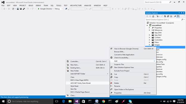  ADO.NET Entity Data Model