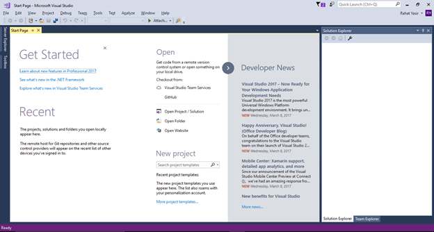 Visual studio