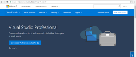 visual studio 2017