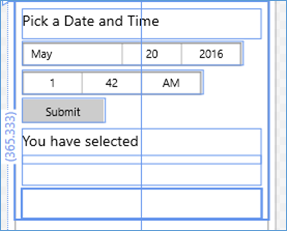 Date & Time Picker Control