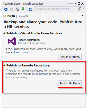 Bitbucket with Visual Studio 
