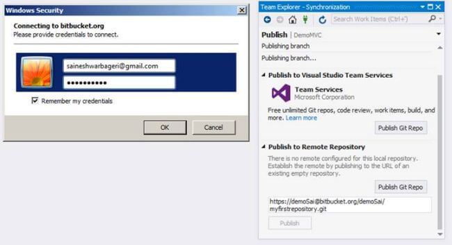 Bitbucket with Visual Studio 
