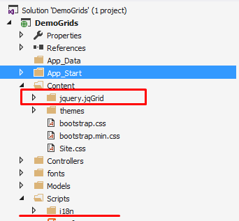 jqGrid with ASP.NET