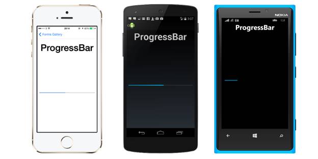 Progress Bar in Xamarin 