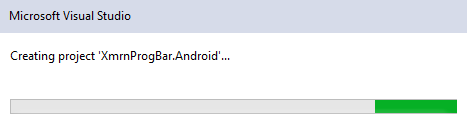 Progress Bar in Xamarin 