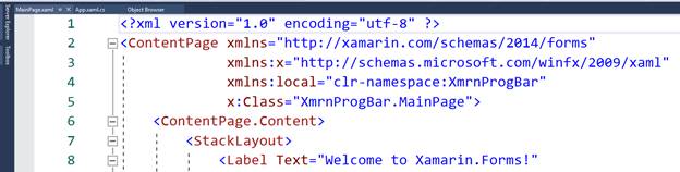 Progress Bar in Xamarin 