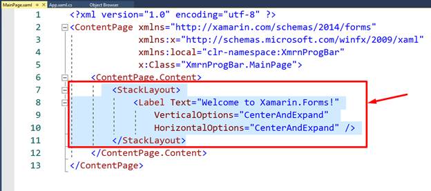 Progress Bar in Xamarin 