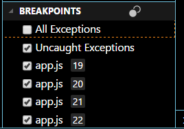 breakpoints