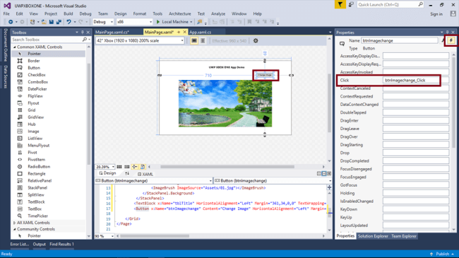 Add a Text Block for Title